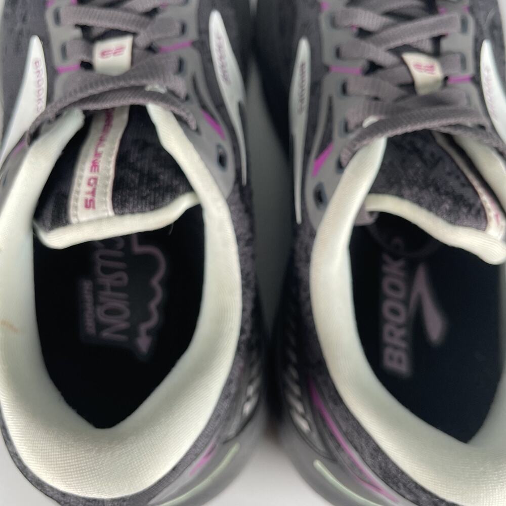 Brooks Adrenaline GTS 23 Women's Size 8 Black Athletic Running Shoes Sneakers - Picture 8 of 9